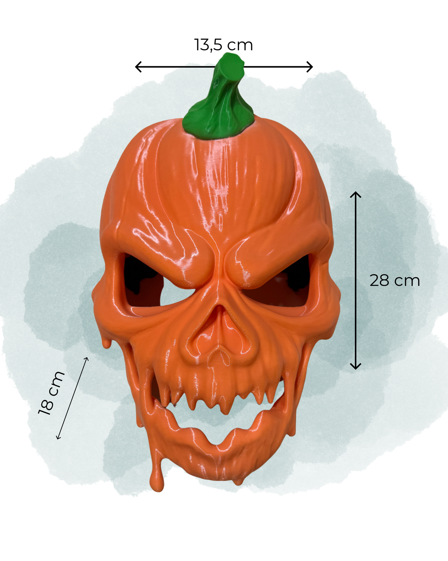 Akışkan Kabak Cadılar Bayramı Maskesi