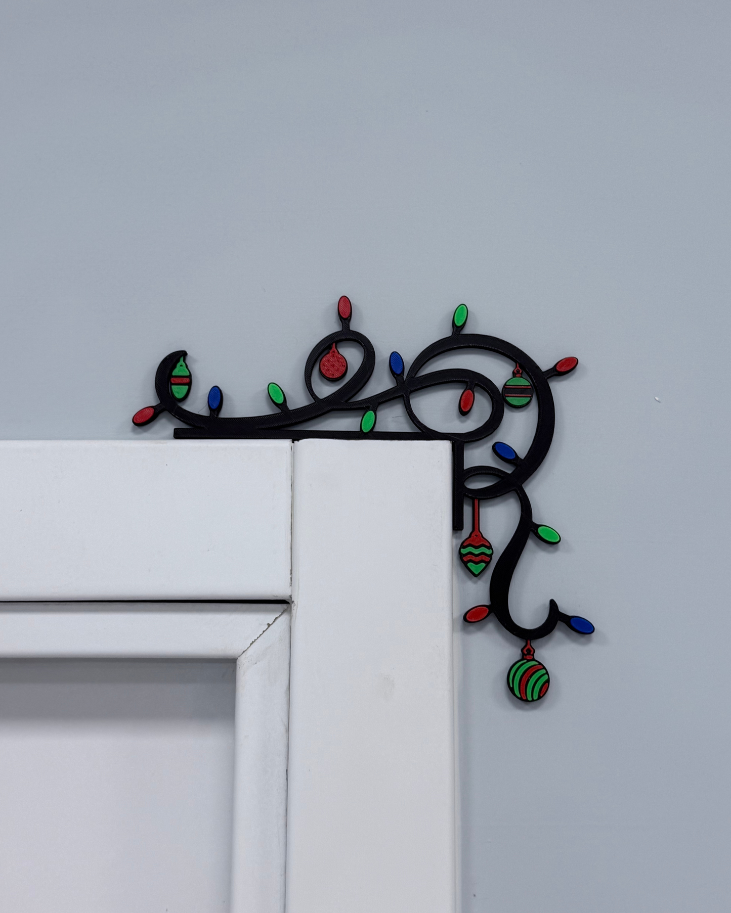 Yeni Yıl Işıkları Yılbaşı Kapı Kenar Süsü