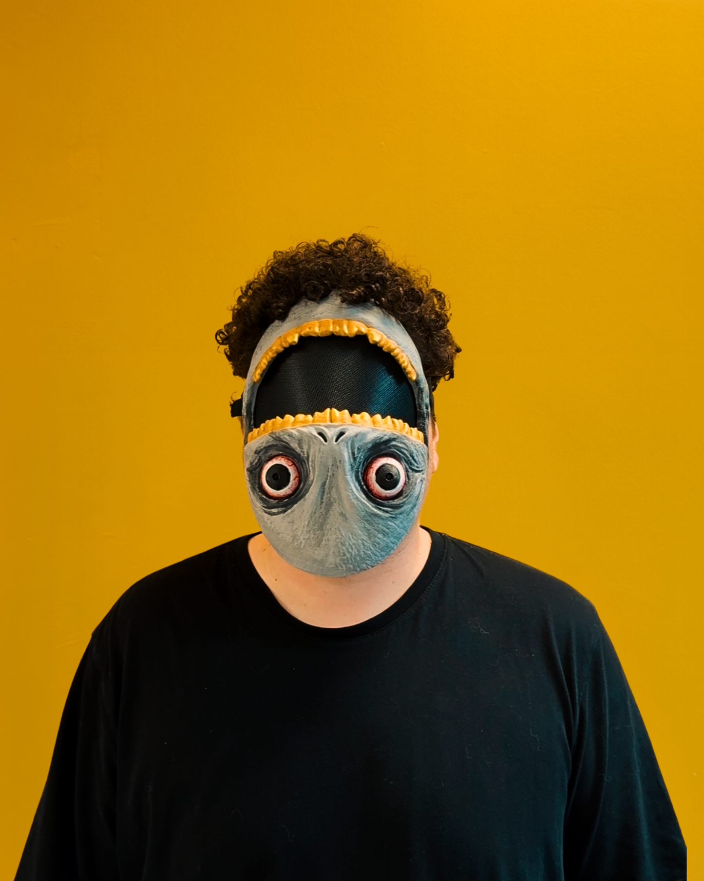 Ters Yüz Cadılar Bayramı Maskesi