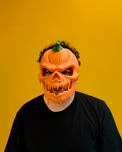 Akışkan Kabak Cadılar Bayramı Maskesi