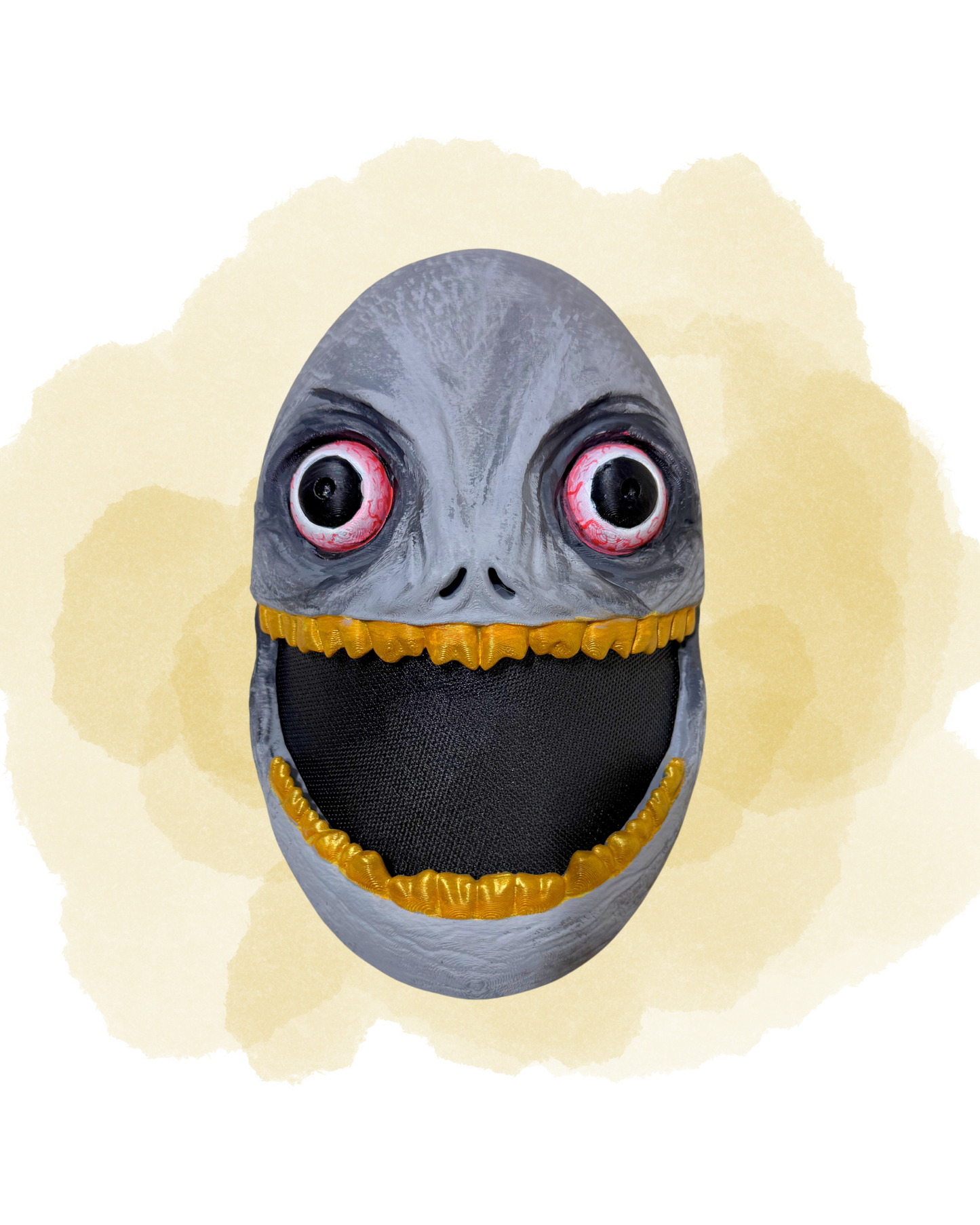 Ters Yüz Cadılar Bayramı Maskesi