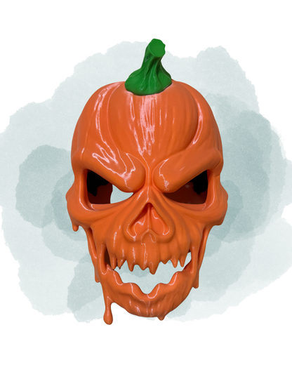 Akışkan Kabak Cadılar Bayramı Maskesi