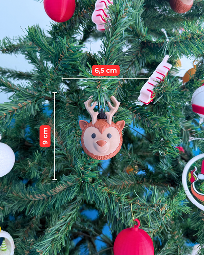 Yeni Yıl Ruhu Yılbaşı Ağacı Süsü Set