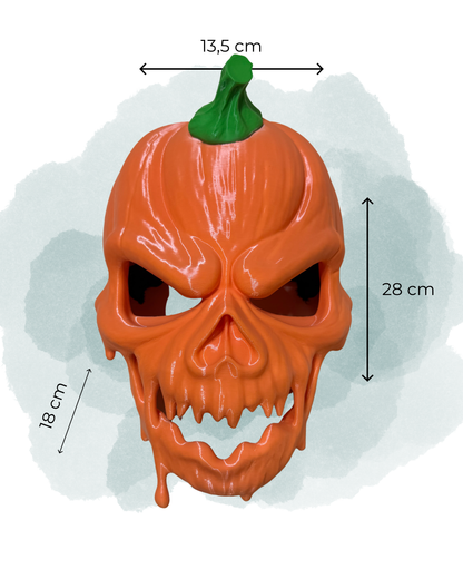 Akışkan Kabak Cadılar Bayramı Maskesi