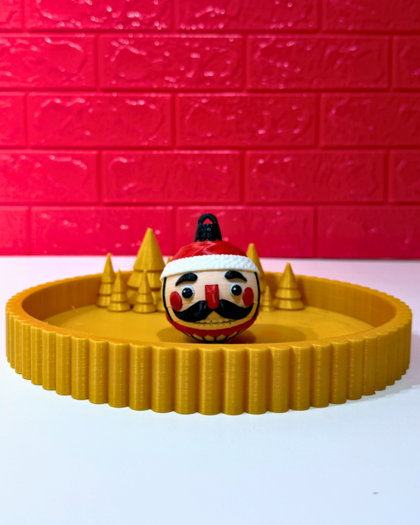 Tepsili Yeni Yıl Ruhu Yılbaşı Ağacı Süsü Set