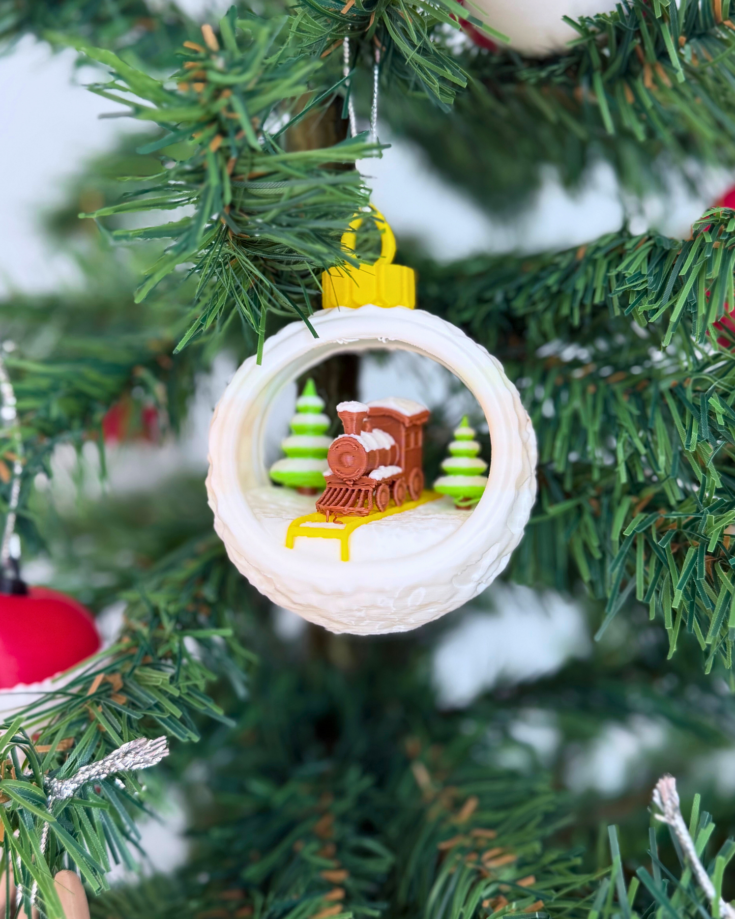 Kar Küresi Yılbaşı Ağaç Süsü Set