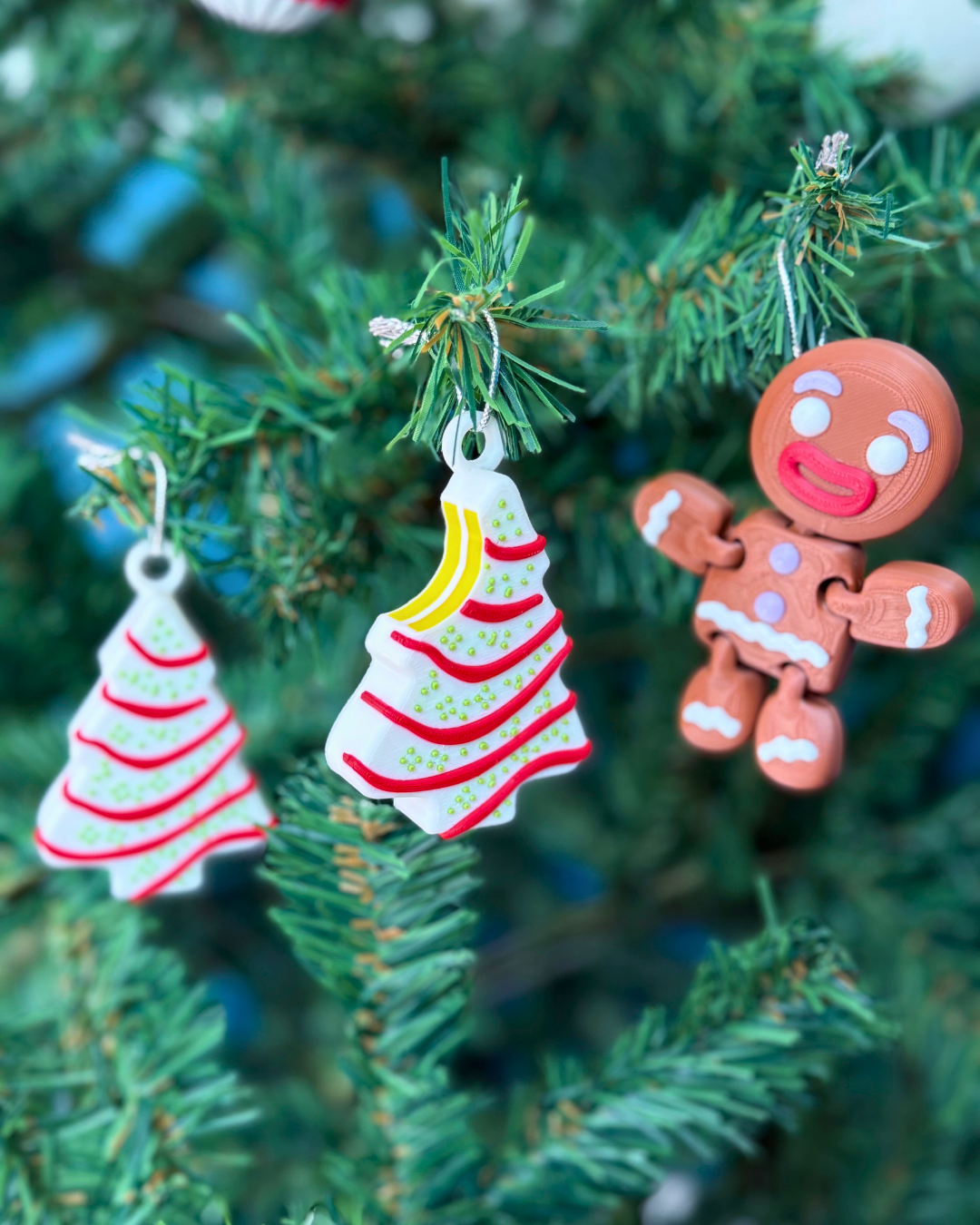 Kurabiye Yılbaşı Ağacı Süsü Set