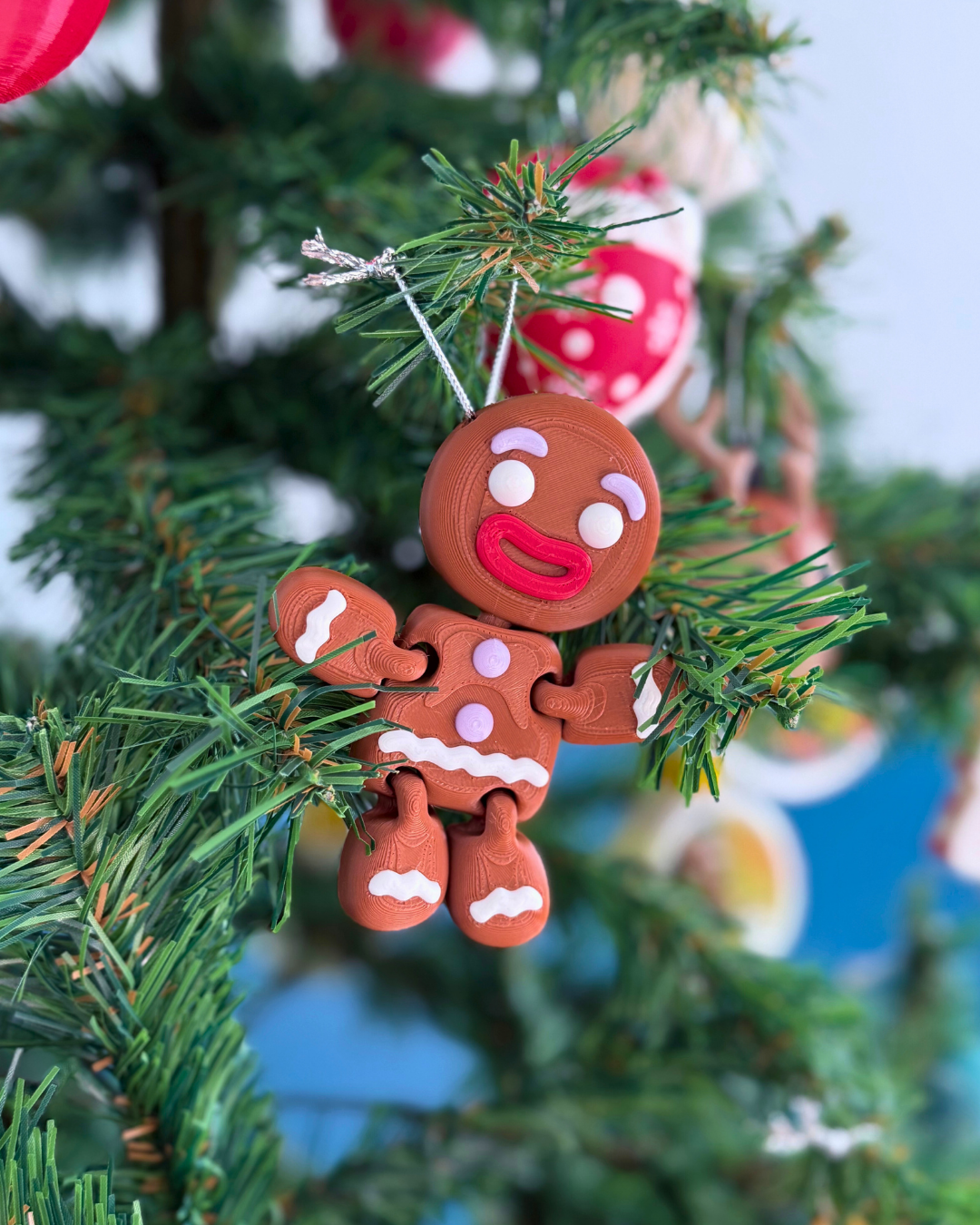 Kurabiye Yılbaşı Ağacı Süsü Set