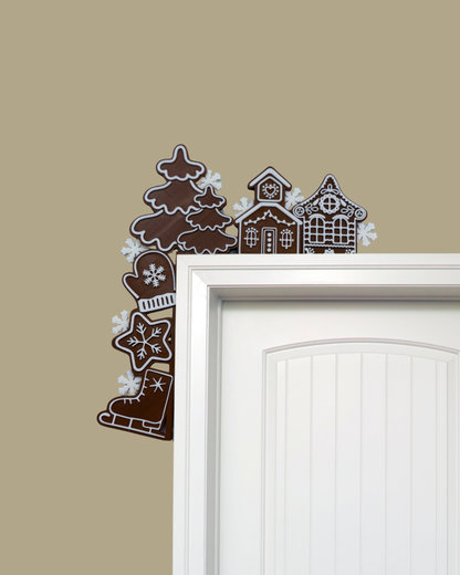 Kurabiye Yılbaşı Kapı Kenar Süsü