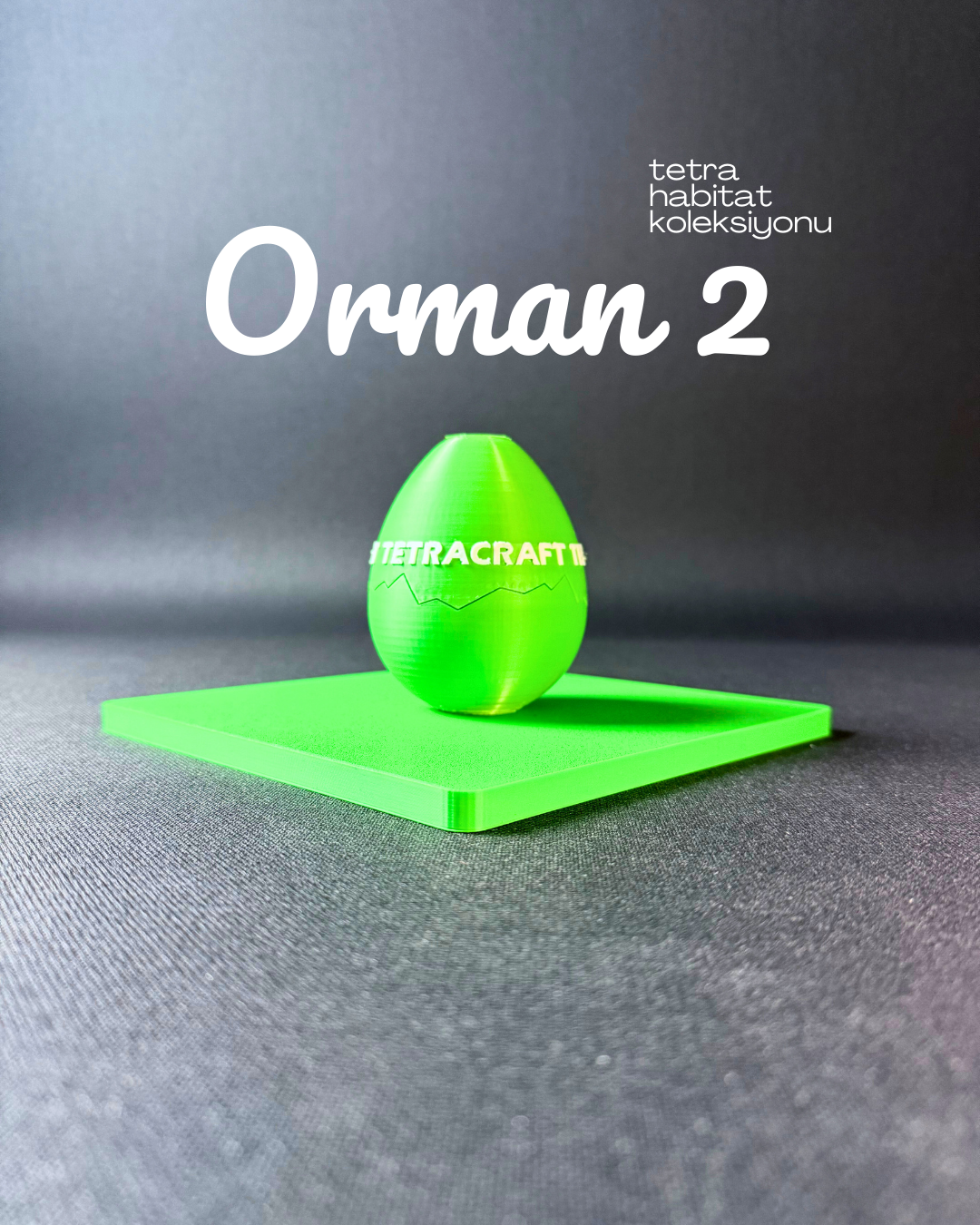 Orman 2 (Habitat Mini Hayvan Dekoratif Figür Koleksiyon) Seti