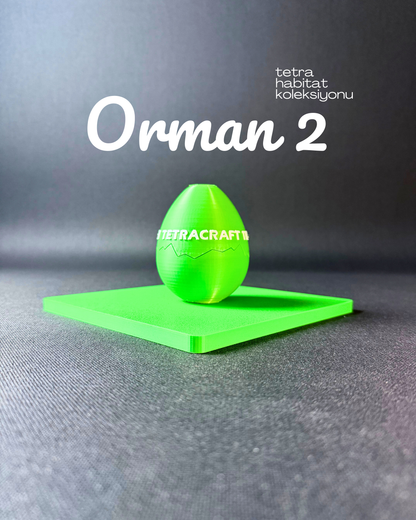 Orman 2 (Habitat Mini Hayvan Dekoratif Figür Koleksiyon) Seti
