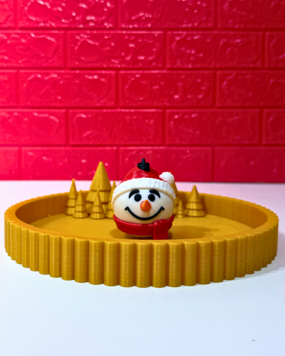 Tepsili Yeni Yıl Ruhu Yılbaşı Ağacı Süsü Set