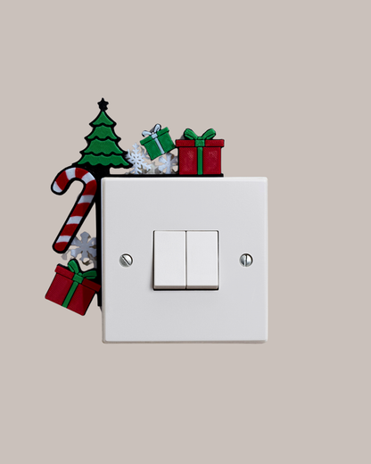 Yeni Yıl Temalı Yılbaşı Işık Kenar Süsü