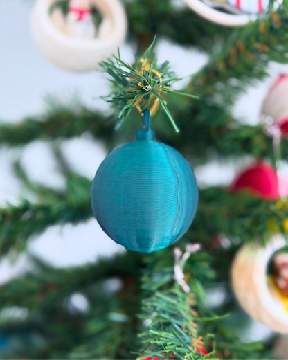 Klasik Yılbaşı Ağaç Süsleri Yeşil 8'li Set