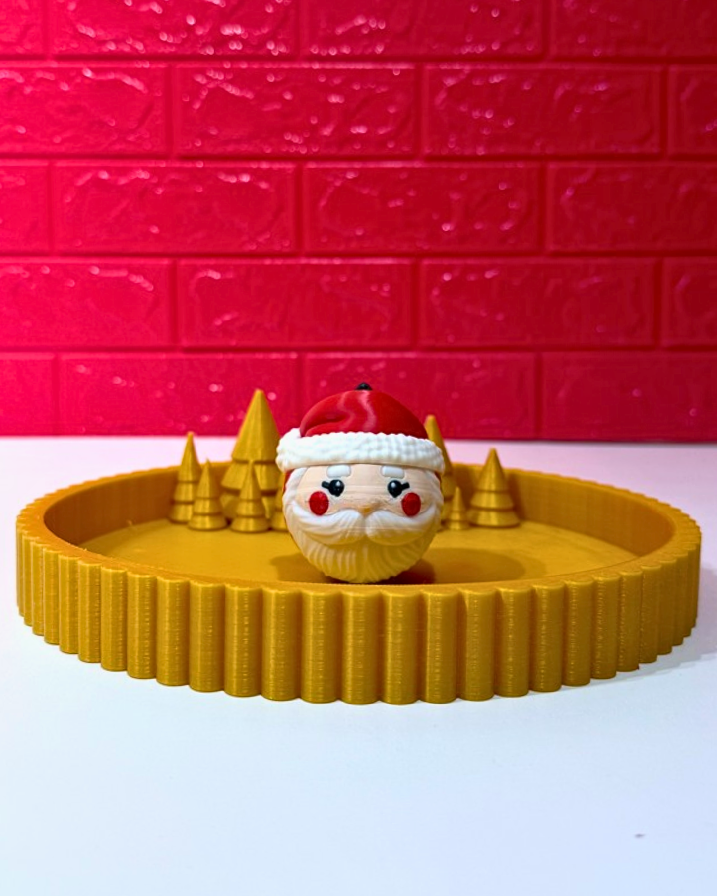 Tepsili Yeni Yıl Ruhu Yılbaşı Ağacı Süsü Set