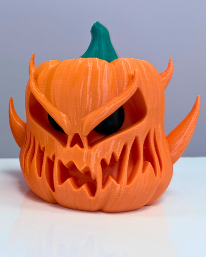 Balkabağı Canavar İkili Cadılar Bayramı Dekorasyon Seti