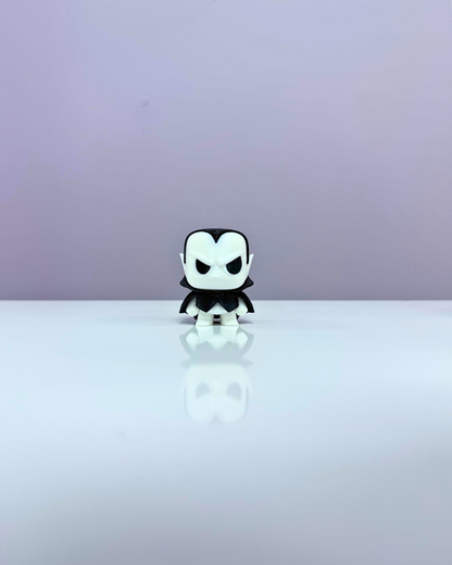 Mini Üçlü Cadılar Bayramı - Vampir , Balkabağı ve Hayalet Figür Dekorasyon Seti