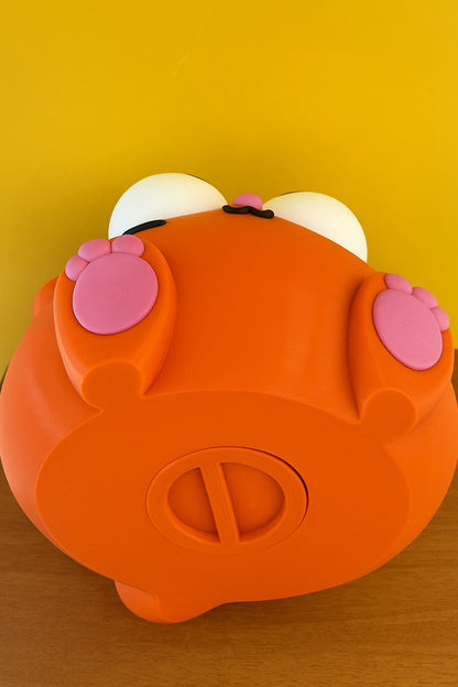 Tetra XL Kedi Kumbara – Sevimli Büyük Boy 3D Baskı Para Kumbarası