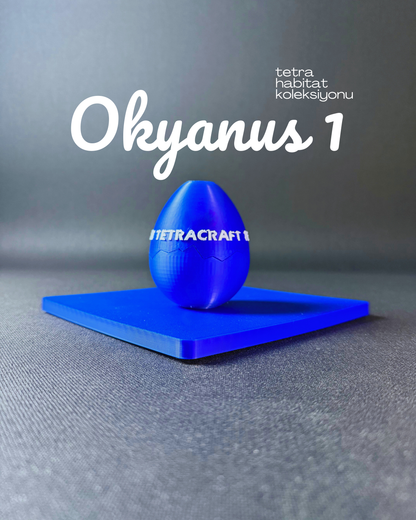 Okyanus 1 Habitat (Mini Hayvan Dekoratif Figür Koleksiyon) Seti