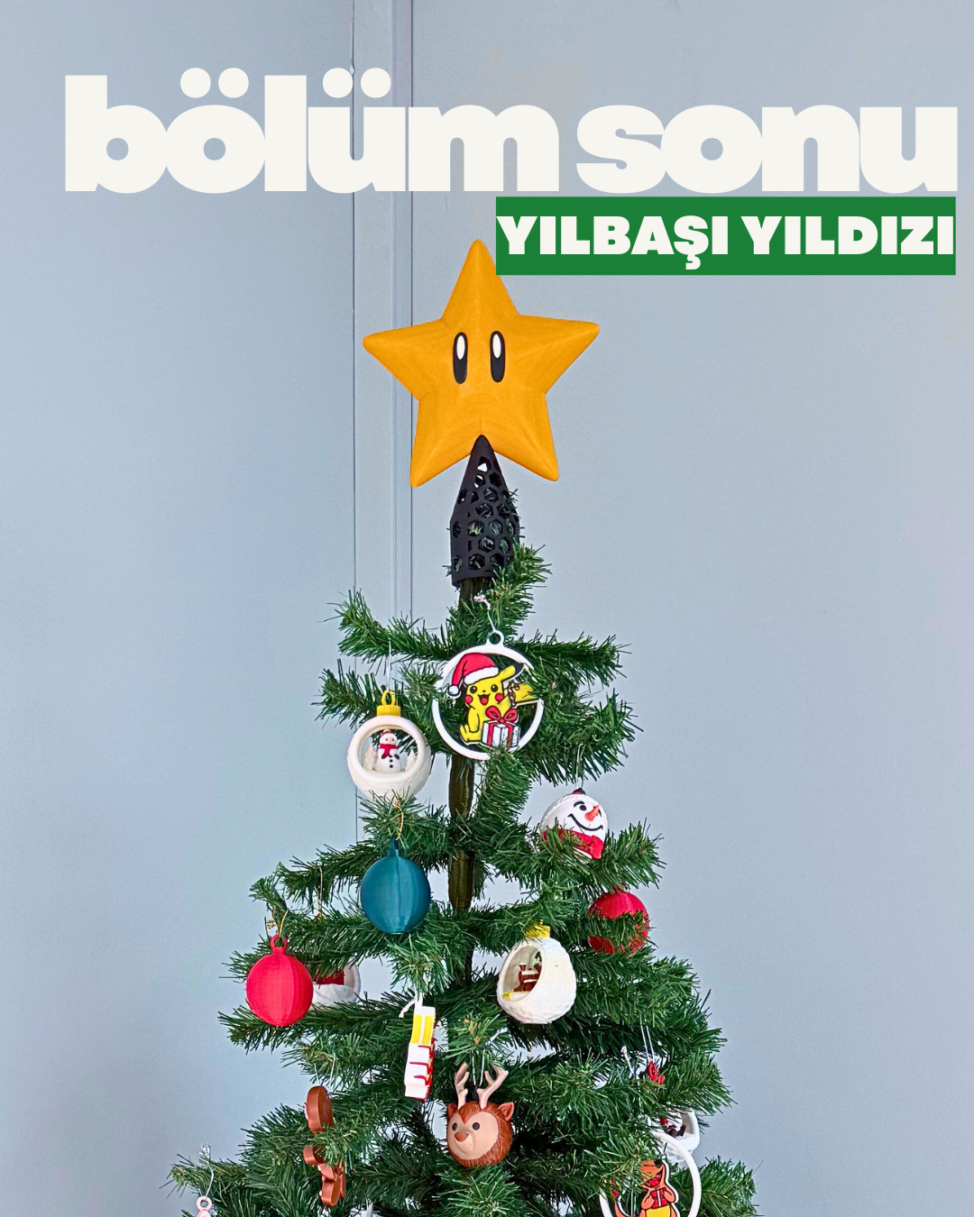 Bölüm Sonu Yılbaşı Ağacı Yıldızı